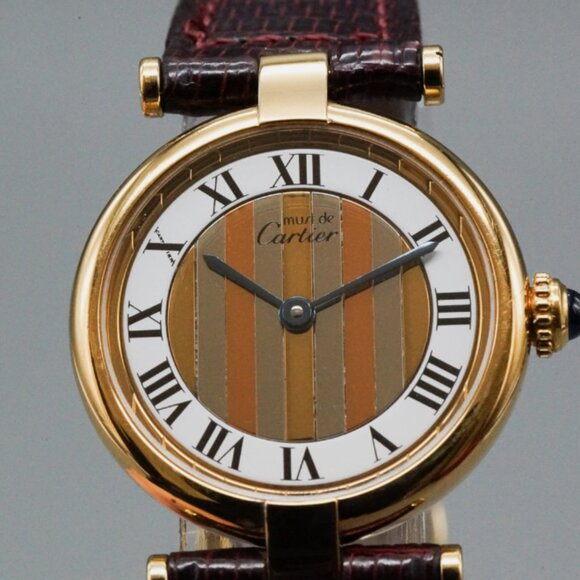 CARTIER Vendome 18kt MINT Condition Ladies Watch main image 6